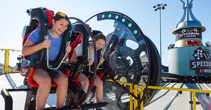 kids on rides